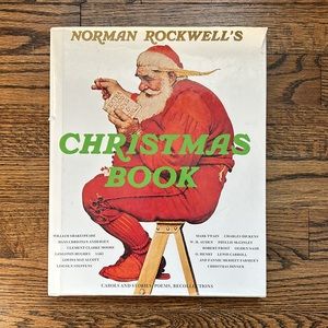 1977 Norman Rockwell Christmas Book